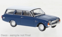 Brekina 19479 - H0 - Ford Taunus P3 Turnier - blau/weiß